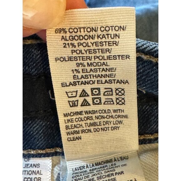 Lucky Brand Jeans Women‎ 4 Blue Medium Wash Distressed Lolita Skinny - Picture 11 of 12